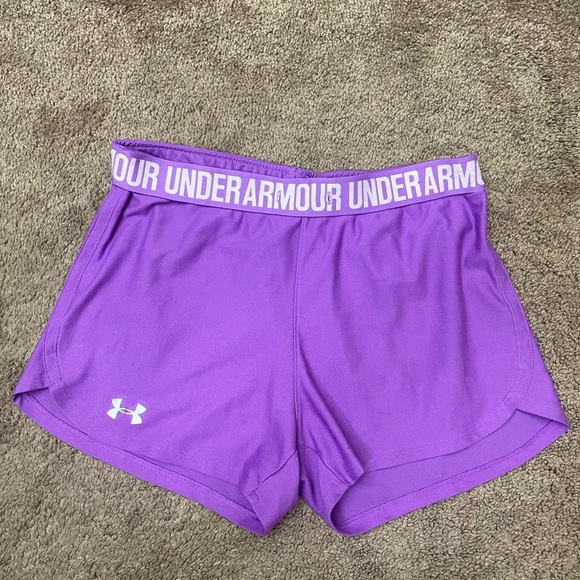 Under Armour Pants - Purple under Armour shorts